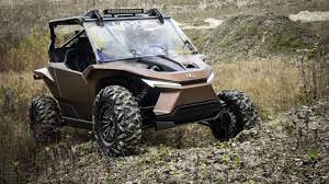 This Lexus ROV Concept dune buggy has an ICE engine running on hydrogen